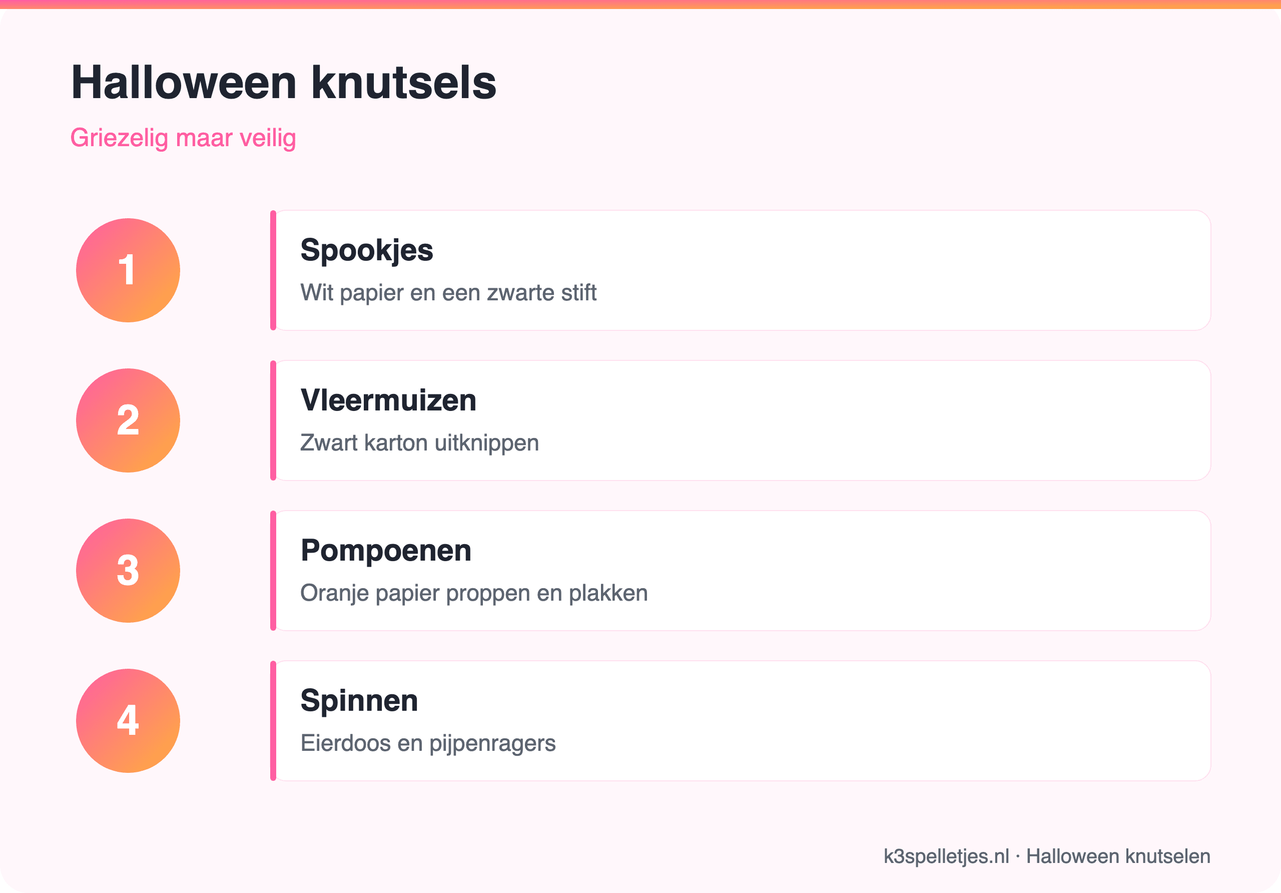 Halloween knutsels