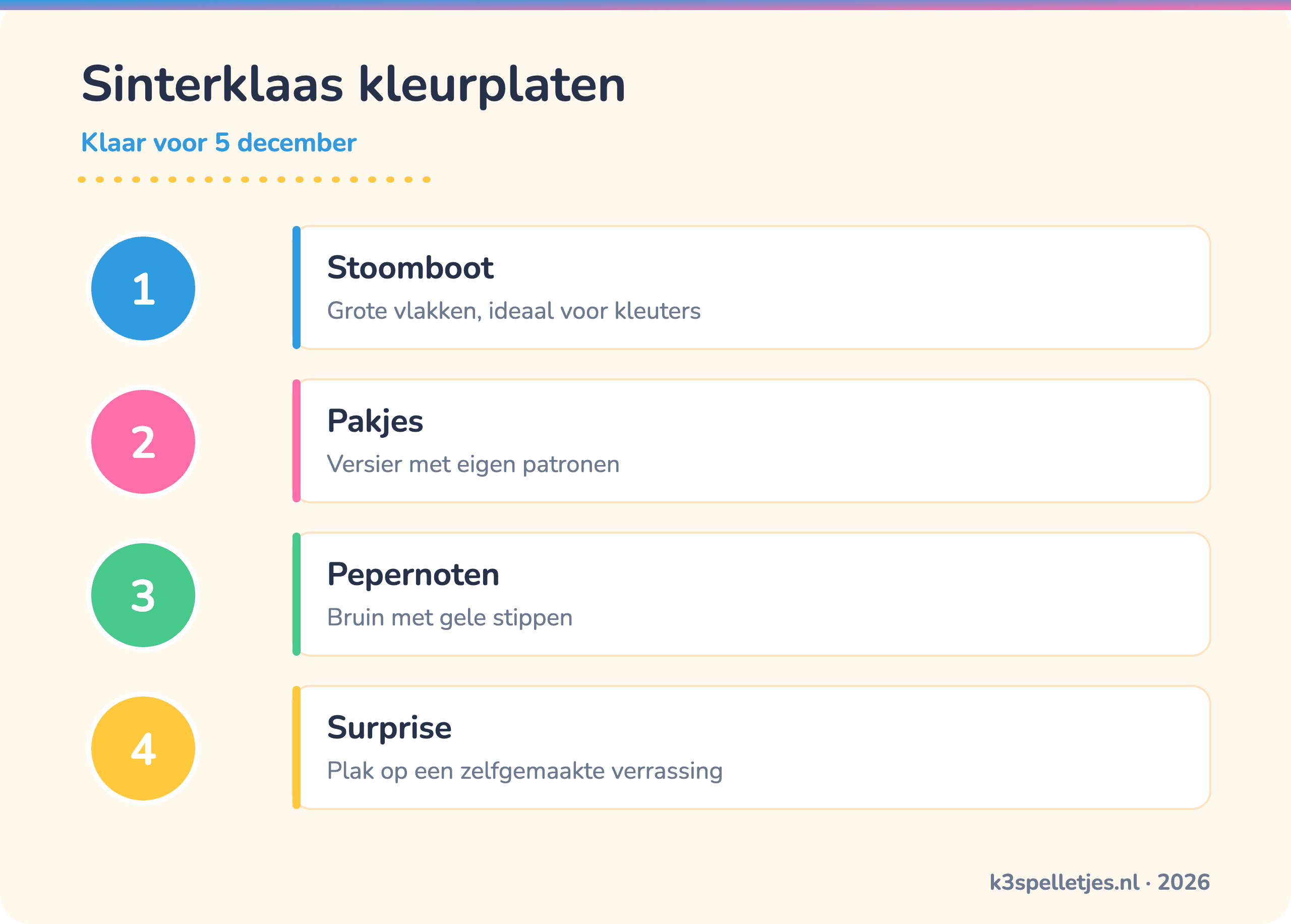 Sinterklaas kleurplaten