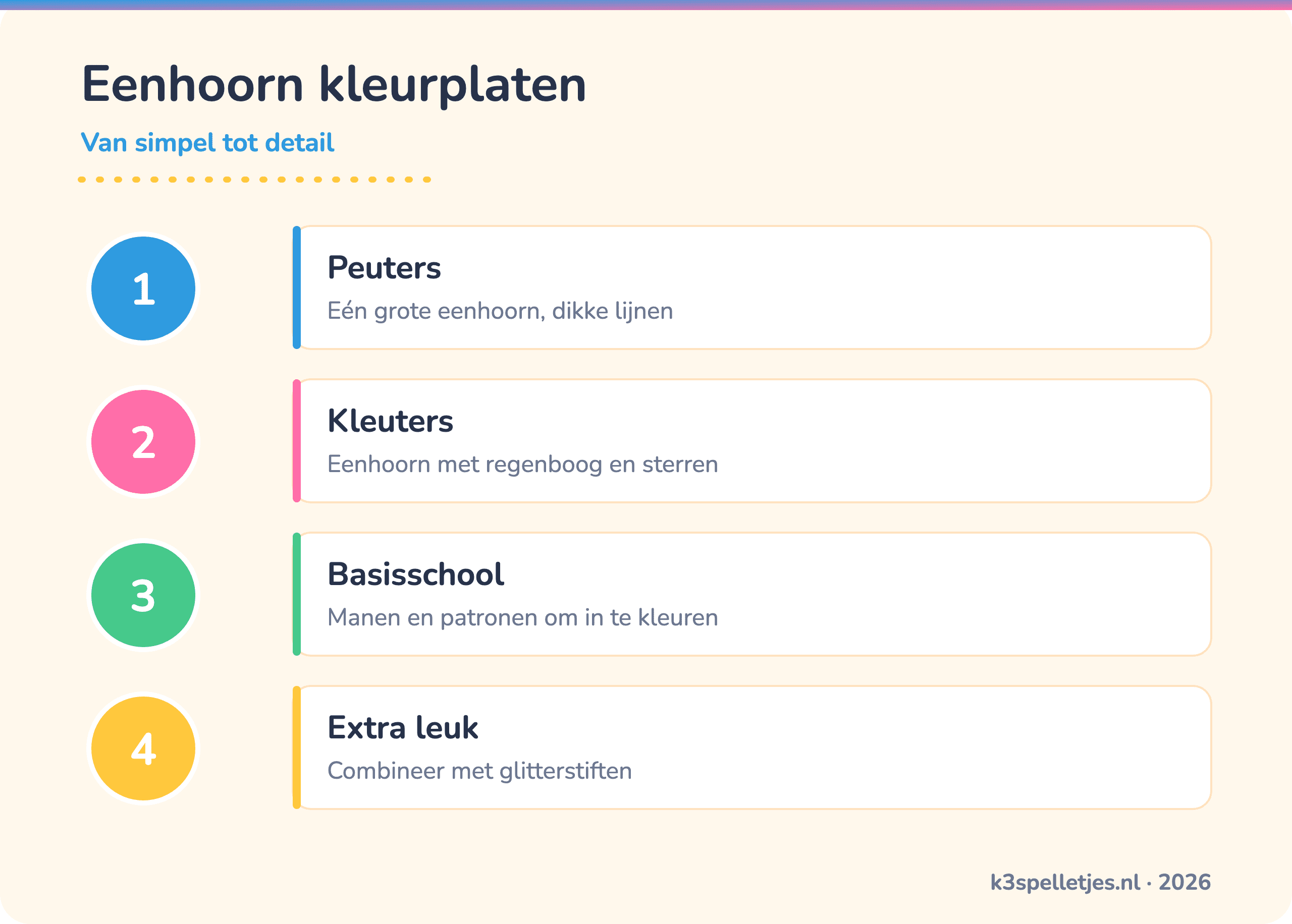 Eenhoorn kleurplaten